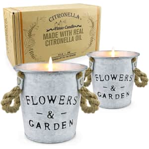 Tofu Outdoor Citronella Candles 2-Pack for $22 Tofu Outdoor Citronella Candles 2-Pack for $22