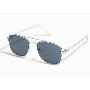 J.Crew Factory Men's Square-Frame Aviator Sunglasses for $12 J.Crew Factory Men's Square-Frame Aviator Sunglasses for $12