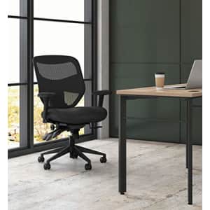 HON Prominent High Back Task Mesh Computer Chair with Arms for Office Desk, Black (HVL532), for $262 HON Prominent High Back Task Mesh Computer Chair with Arms for Office Desk, Black (HVL532), for $262