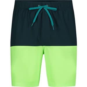 Under Armour Men's Standard Swim Trunks, Shorts with Drawstring Closure & Elastic Waistband, Sp22 for $21