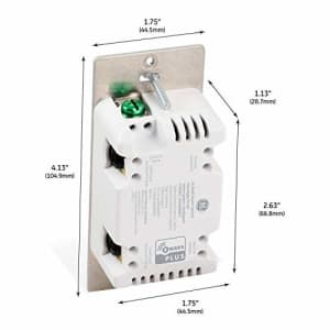 GE Enbrighten Z-Wave Plus Smart Switch with QuickFit and SimpleWire, In-Wall Toggle Commercial for $41 GE Enbrighten Z-Wave Plus Smart Switch with QuickFit and SimpleWire, In-Wall Toggle Commercial for $41