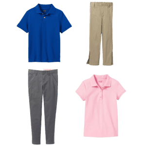 Cat & Jack Kids' School Uniforms at Target: from $7