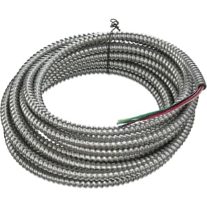 Woods 25 ft. 14-3 Solid CU Armorlite Metal-Clad Cable for $36