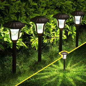 Gigalumi Solar Pathway Light 8-Pack for $35