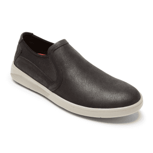 Rockport Men's Caldwell Twin Gore Leather Slip-On Shoes for $38