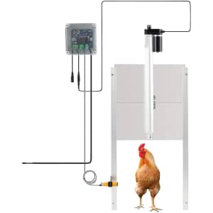 CO-Z Automatic Chicken Coop Door for $59 CO-Z Automatic Chicken Coop Door for $59