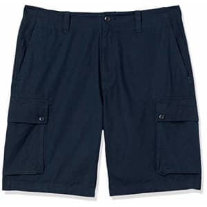 Nautica Men's Walk Shorts, Navy, 42W for $25
