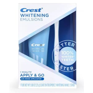 Crest Whitening Emulsions at Target: 10% off