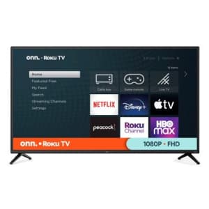 Onn 100068372 42" 1080p LED HD Roku Smart TV for $188