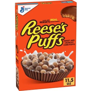 Reese's Puffs 11.5-oz. Cereal for $2.34 via Sub & Save