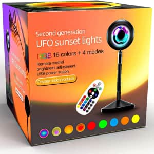 Rxment LED Sunset Lamp for $9
