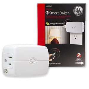 GE Zigbee Smart Switch Plug-In, 2-Outlet Lighting Control, No Wiring Required, Works Directly with for $44