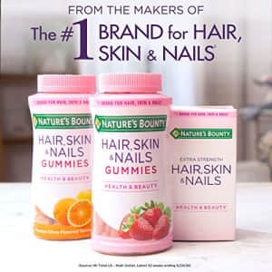 Nature's Bounty Natures Bounty Biotin Supplement, Supports Healthy Hair, Skin, and Nails, 1000mcg, 100 Tablets for $10 Nature's Bounty Natures Bounty Biotin Supplement, Supports Healthy Hair, Skin, and Nails, 1000mcg, 100 Tablets for $10