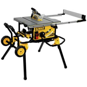 DeWalt 10" Jobsite Table Saw w/ Rolling Stand for $533 DeWalt 10" Jobsite Table Saw w/ Rolling Stand for $533