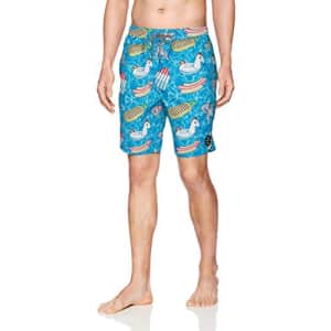 NEFF Men's Daily Hot Tub Board Shorts for Swimming, Day Pool Party, XXL for $13