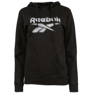 Reebok Women's Vector Super Soft Pullover Hoodie for $13