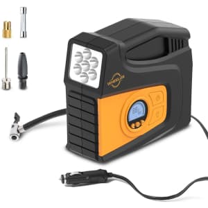 Wheelor Digital Portable Air Compressor for $30 Wheelor Digital Portable Air Compressor for $30