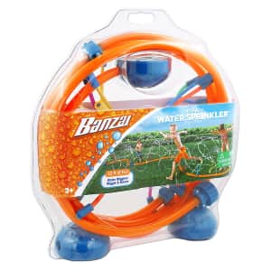 Banzai Wigglin' Water Sprinkler for $11