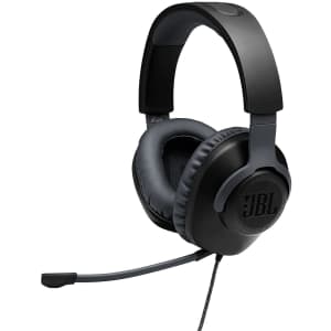 JBL Quantum 100 Wired Gaming Headset for $29