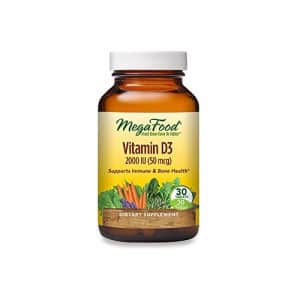 MegaFood, Vitamin D3 2000 IU, Immune and Bone Health Support, Vitamin and Dietary Supplement, for $15
