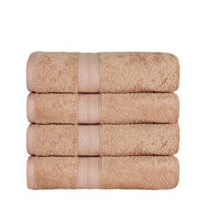 SUPERIOR Rayon from Bamboo Kits Towel Set, 4 Bath, Sand for $31