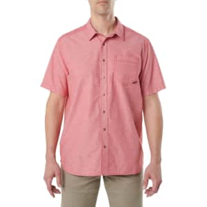 5.11 Tactical Men's Ares Short-Sleeve Shirt for $15 5.11 Tactical Men's Ares Short-Sleeve Shirt for $15