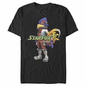 Nintendo Men's T-Shirt, Black, Large for $13