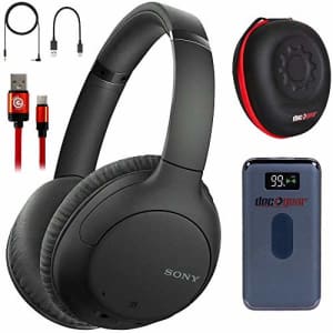 Sony WH-CH710N Wireless Noise-Canceling Headphones (Black) with Deco Gear Case Bundle for $128 Sony WH-CH710N Wireless Noise-Canceling Headphones (Black) with Deco Gear Case Bundle for $128