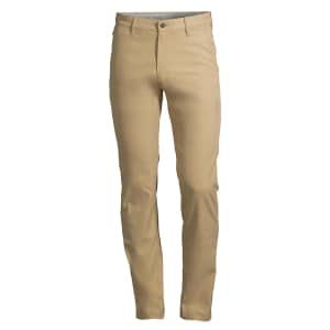 Lands' End Men's Slim Fit Performance Chino Pants for $17