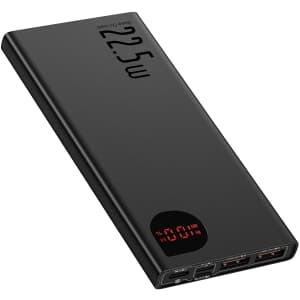 Baseus 10,000mAh USB-C Portable Power Bank for $23