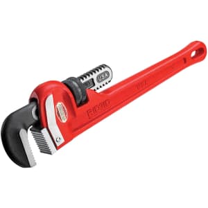 Ridgid 14" Straight Pipe Wrench for $31