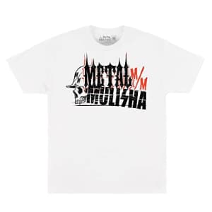 Metal Mulisha Men's Composite T-Shirt, White, Large for $19