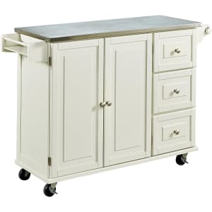 Home Styles Kitchen Cart with Stainless Steel Top for $249
