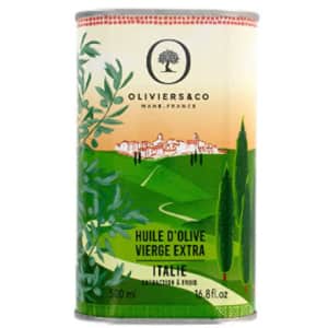 Oliviers & Co. 16.8-oz. Extra Virgin Italian Olive Oil for $15 Oliviers & Co. 16.8-oz. Extra Virgin Italian Olive Oil for $15