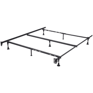 Kings Brand Furniture Adjustable Twin / Full / Queen Metal Bed Frame for $51 Kings Brand Furniture Adjustable Twin / Full / Queen Metal Bed Frame for $51