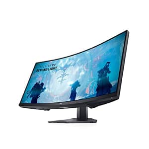 Dell Curved Gaming Monitor 34 Inch Curved Monitor with 144Hz Refresh Rate, WQHD (3440 x 1440) for $390