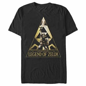 Nintendo Men's T-Shirt, Black, XXX-Large for $20