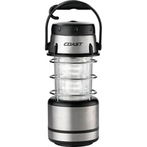 COAST EAL15 60 Lumen Dual Color LED Emergency Area Lantern with Smart Switch and Flashing Red Light for $39