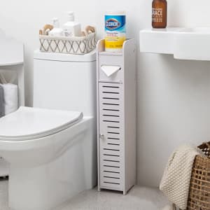 Aojezor 32" Bathroom Storage Cabinet for $30