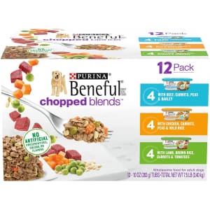 Purina Beneful Wet Dog Food Variety 12-Pack for $20 Purina Beneful Wet Dog Food Variety 12-Pack for $20