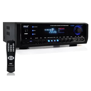 Pyle 4-Channel Bluetooth Home Audio Receiver for $110 Pyle 4-Channel Bluetooth Home Audio Receiver for $110