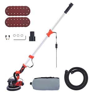 CO-Z 800W Electric Drywall Sander with Vacuum Attachment & Handles, Drywall Refinishing Sander with for $110