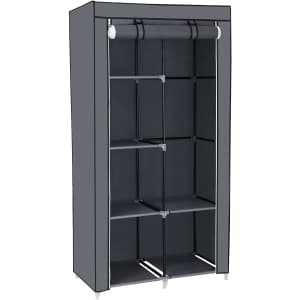 Songmics 34" Portable Clothes Closet Wardrobe for $18 Songmics 34" Portable Clothes Closet Wardrobe for $18