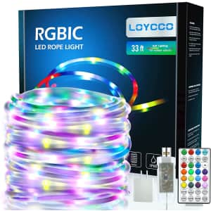 Loycco 33-Foot LED Rope Lights for $22 Loycco 33-Foot LED Rope Lights for $22
