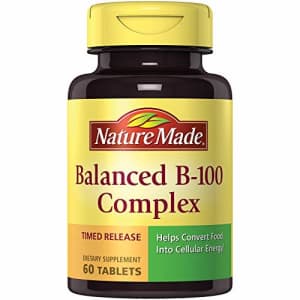 Nature Made Balanced B-100 Timed Release (Thiamin, Riboflavin, Niacin, B6, B12, Biotin, Pantothenic for $33