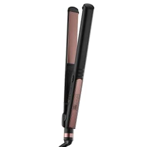 InfinitPro by Conair Rose Gold 1" Ceramic Flat Iron for $27