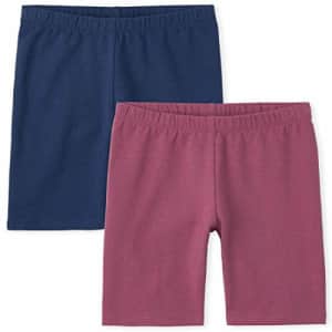 The Children's Place Girls Bike Shorts 2-Pack, Malaga Rose, Large for $12 The Children's Place Girls Bike Shorts 2-Pack, Malaga Rose, Large for $12