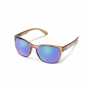 Suncloud Loveseat Polarized Sunglasses, Transparent Brown/Polarized Blue Mirror, one Size for $46 Suncloud Loveseat Polarized Sunglasses, Transparent Brown/Polarized Blue Mirror, one Size for $46
