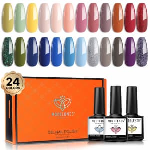 Modelones 24-Color Gel Nail Polish for $10 Modelones 24-Color Gel Nail Polish for $10