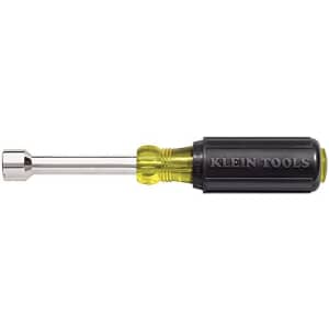 Klein Tools 630-5/8 Nut Driver, 5/8-Inch, 4-Inch Hollow Shaft, Cushion Grip Handle for $19